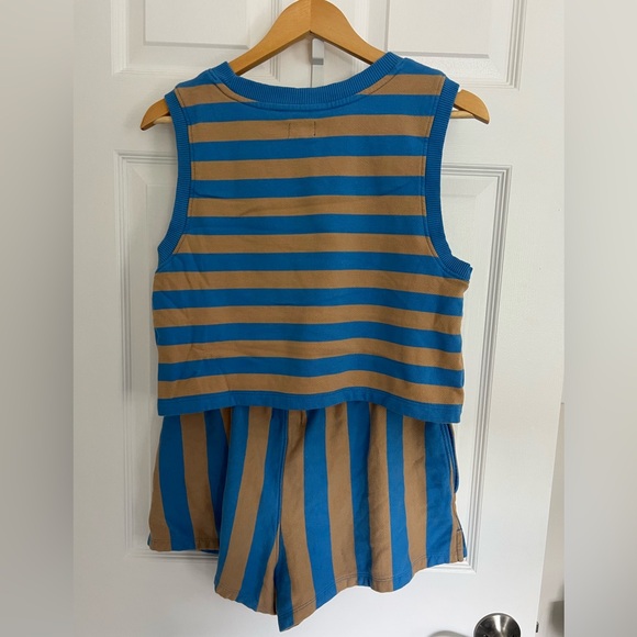 Madewell | Striped Short Set 🦋🧢🥏 - Picture 5 of 7